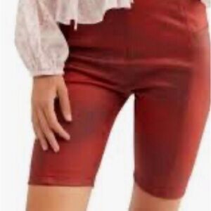 FREE PEOPLE HEAT WAVE BIKE SHORTS SZ S